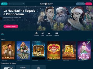 PlatinCasino.es website screenshot