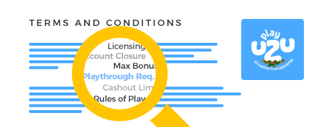 PlayUZU Casino Terms