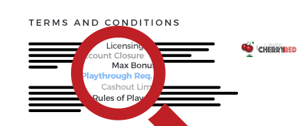 redcherry casino terms