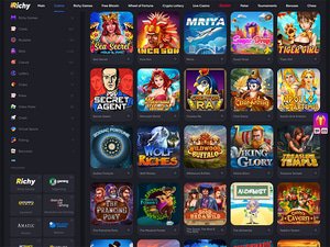 Richy Casino software screenshot