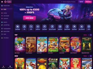 Roby Casino website screenshot