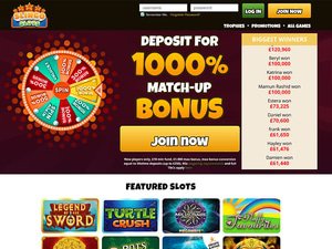 Slingo Slots website screenshot