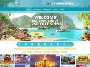 SlotShore website screenshot