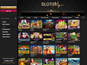 Slots Wynn software screenshot