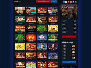 SlotVegas.run Casino software screenshot