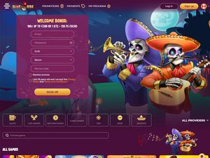 SlotVibe website screenshot