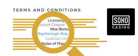 Soho Casino Terms