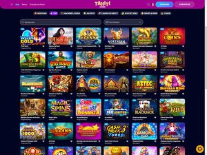 Tahiti Casino software screenshot