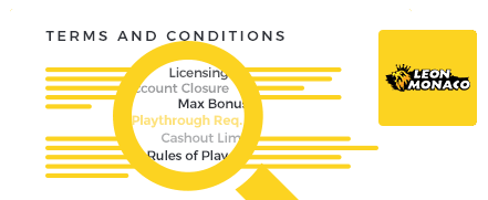 Leo Monaco Casino Top 10 Terms and Conditions