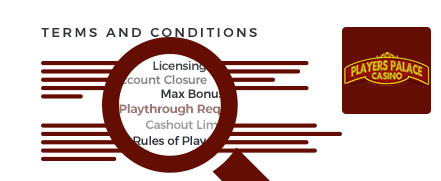 Players Palace Casino terms