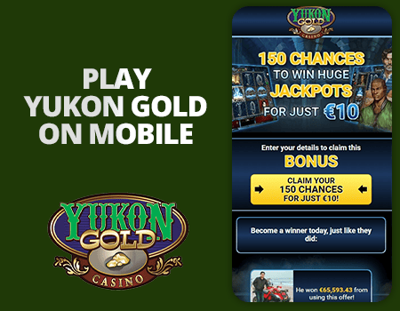 play yukon gold casino on mobile