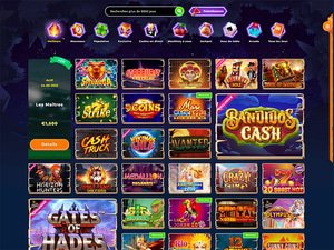 Wazamba Casino software screenshot