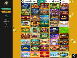 Wild 24 Casino software screenshot