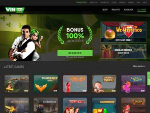 Winoui Casino website screenshot